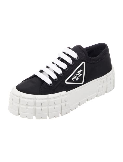 black prada platform sneakers|black prada sneakers women.